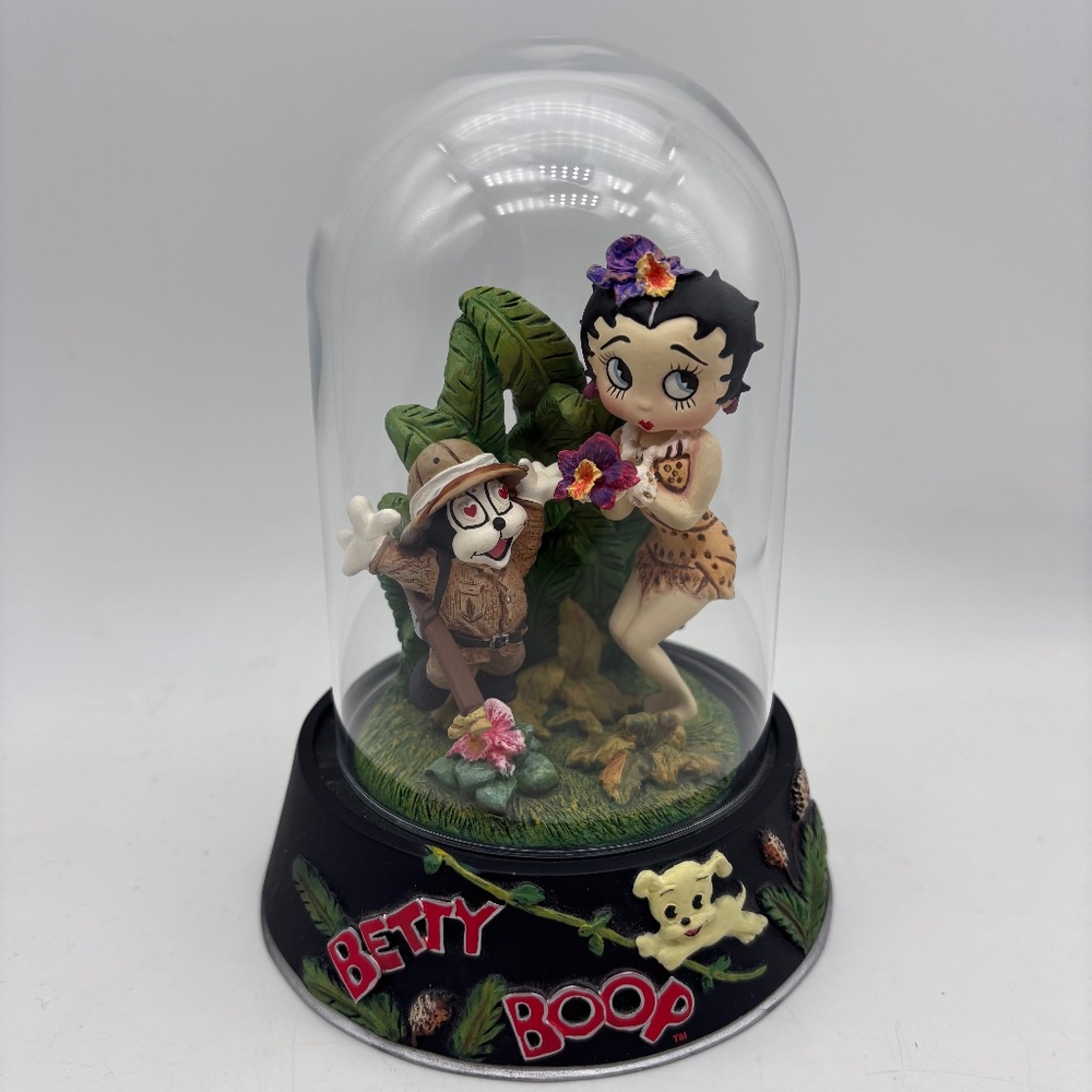 Vintage Betty Boop Limited Edition Boop of the Jungle 5" Collectible Sculpture